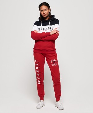 Superdry Track & Field Lightweight Női Sportruházat Piros | MRTDL1603